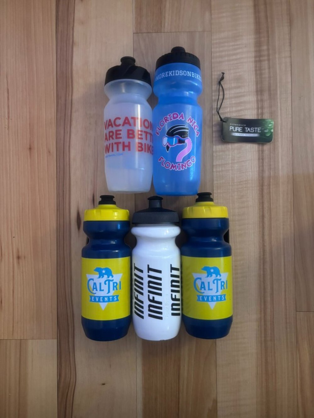 New without Tags Water Bottles - Set of 5